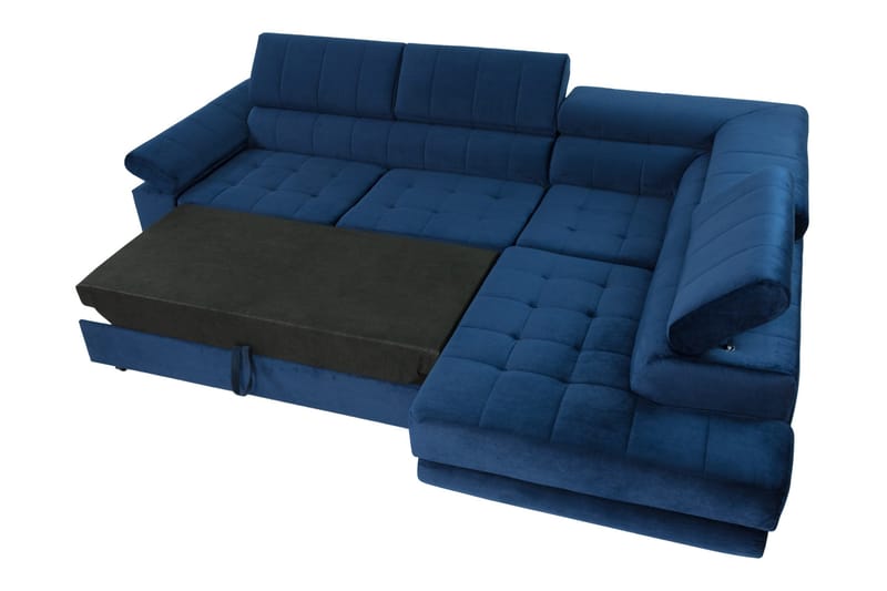 Amshyttan Soffa med Schäslong 3-sits - Ljusgrå - Möbler - Soffa - Divansoffor & schäslongsoffa - 3 sits soffa med divan