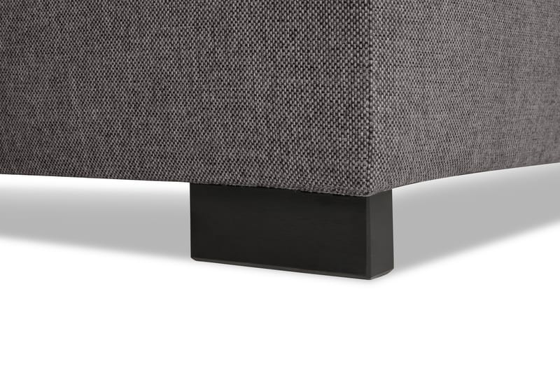 Crazy Limited Edition 4-sits Vänstervänd L-formad Djup Schäslongsoffa i Tyg - Grå - Möbler - Soffa - Divansoffor & schäslongsoffa