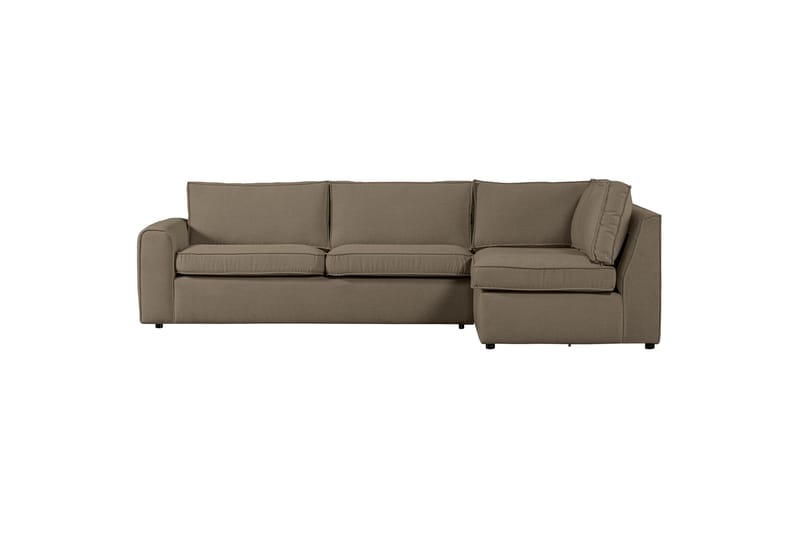 Freek Soffa med Schäslong 3-sits - Mörk Sand - Möbler - Soffa - Divansoffor & schäslongsoffa - 3 sits soffa med divan