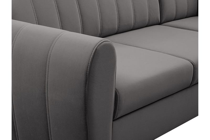 Hoffman Soffa med Schäslong 3-sits - Blå - Möbler - Soffa - Divansoffor & schäslongsoffa - 3 sits soffa med divan