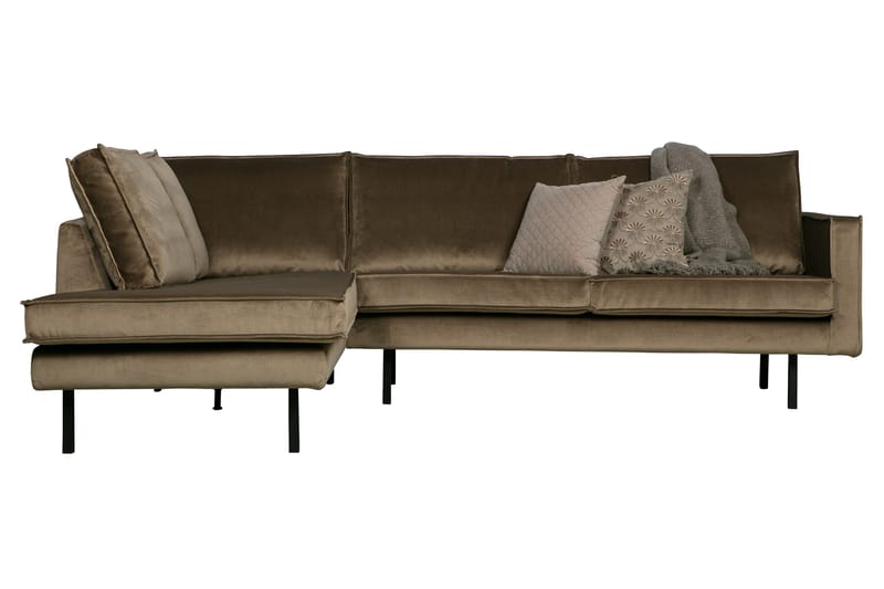 Lissbon Hörnsoffa - Taupe - Möbler - Soffa - Divansoffor & schäslongsoffa - 3 sits soffa med divan