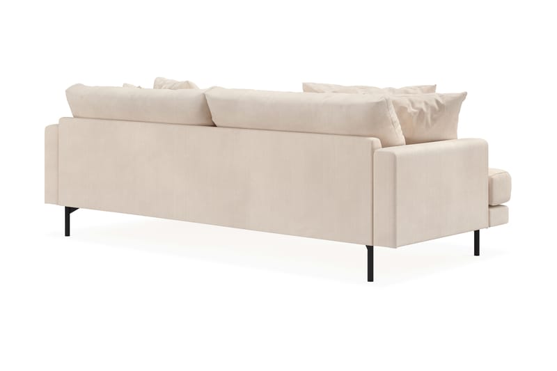 Menard 3-sits Divansoffa - Beige - Divansoffor & schäslongsoffa - 3 sits soffa med divan