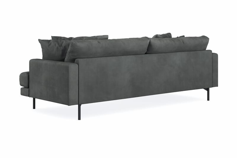 Menard 3-sits Divansoffa - Grå - Divansoffor & schäslongsoffa - 3 sits soffa med divan