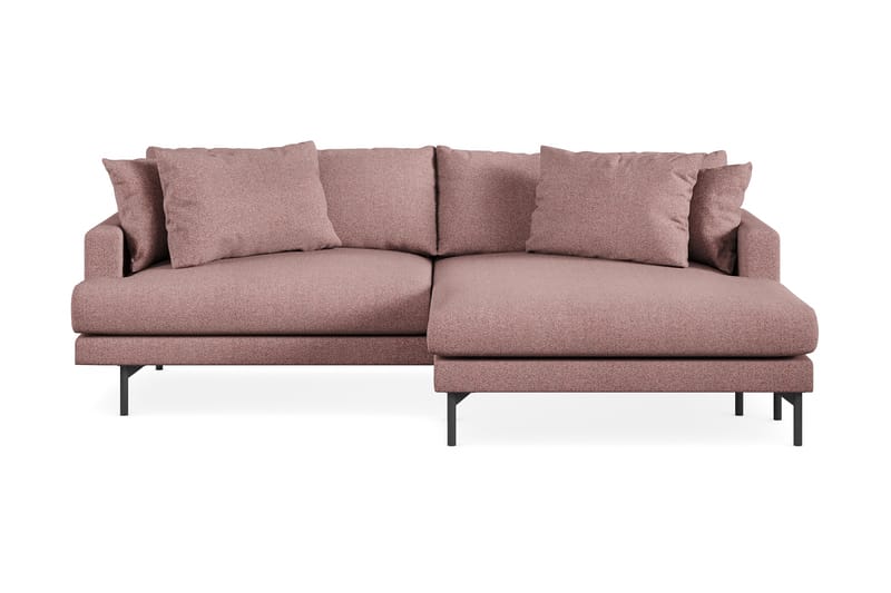 Menard 3-sits Divansoffa - Lila - Divansoffor & schäslongsoffa - 3 sits soffa med divan
