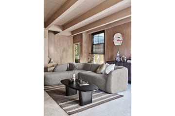 Mooli Soffa med Schäslong 3-sits - Grå - Möbler - Soffa - Divansoffor & schäslongsoffa - 3 sits soffa med divan