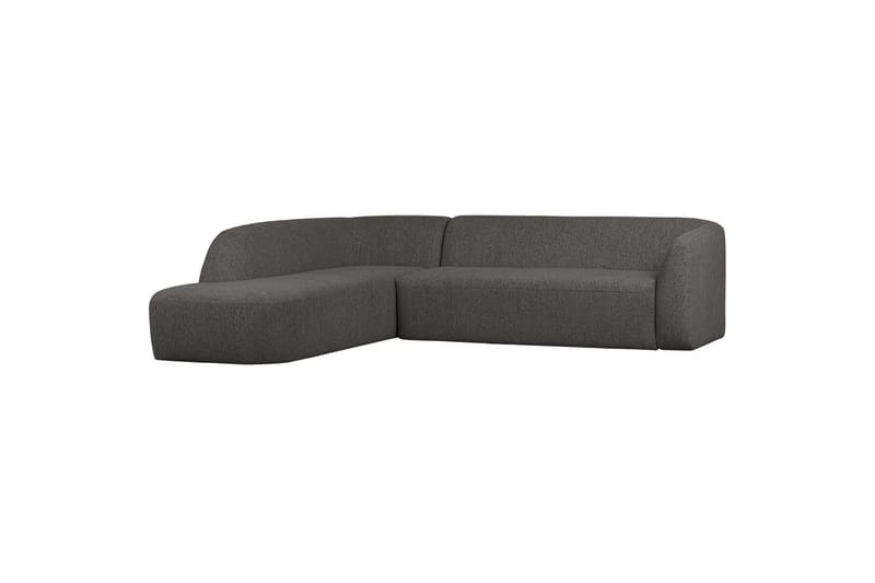 Mooli Soffa med Schäslong 3-sits - Grå/Svart - Möbler - Soffa - Divansoffor & schäslongsoffa - 3 sits soffa med divan