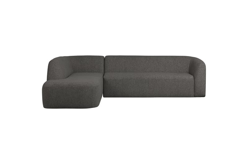Mooli Soffa med Schäslong 3-sits - Grå/Svart - Möbler - Soffa - Divansoffor & schäslongsoffa - 3 sits soffa med divan