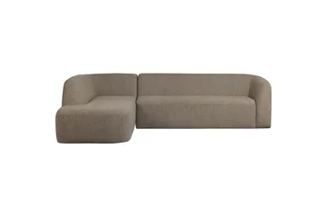 Mooli Soffa med Schäslong 3-sits - Ljusbrun - Möbler - Soffa - Divansoffor & schäslongsoffa - 3 sits soffa med divan
