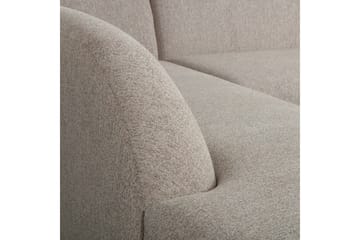 Mooli Soffa med Schäslong 3-sits - Naturmelange - Möbler - Soffa - Divansoffor & schäslongsoffa - 3 sits soffa med divan