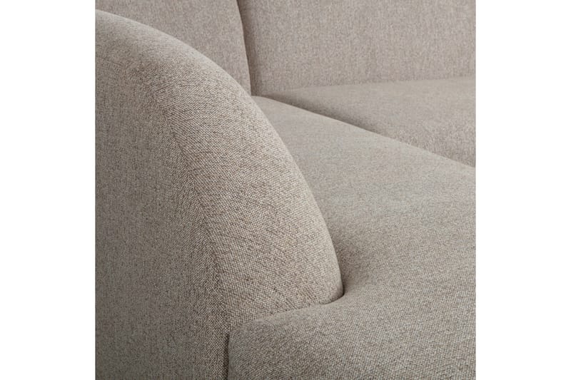Mooli Soffa med Schäslong 3-sits - Naturmelange - Möbler - Soffa - Divansoffor & schäslongsoffa - 3 sits soffa med divan
