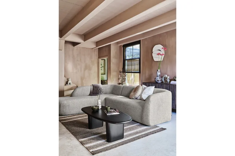 Mooli Soffa med Schäslong 3-sits - Offwhite - Möbler - Soffa - Divansoffor & schäslongsoffa - 3 sits soffa med divan