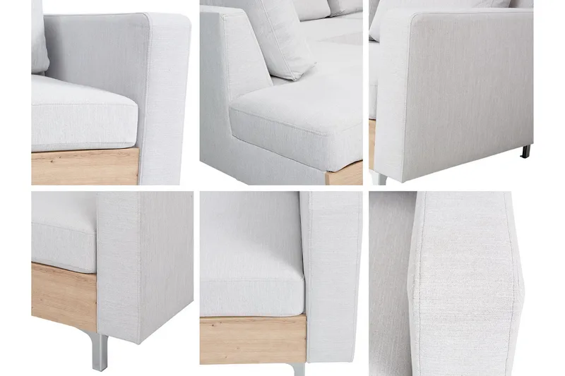 Oberting Soffa - Svart - Möbler - Soffa - Divansoffor & schäslongsoffa - 3 sits soffa med divan