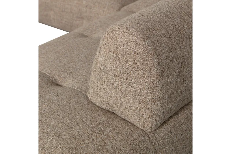 Ranta Soffa med Schäslong 3-sits - Brun - Möbler - Soffa - Divansoffor & schäslongsoffa - 3 sits soffa med divan