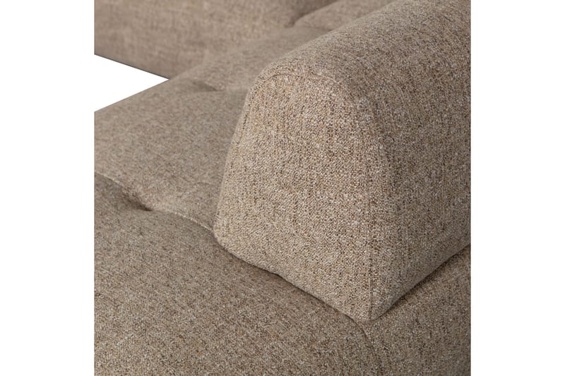 Ranta Soffa med Schäslong 3-sits - Brun - Möbler - Soffa - Divansoffor & schäslongsoffa - 3 sits soffa med divan