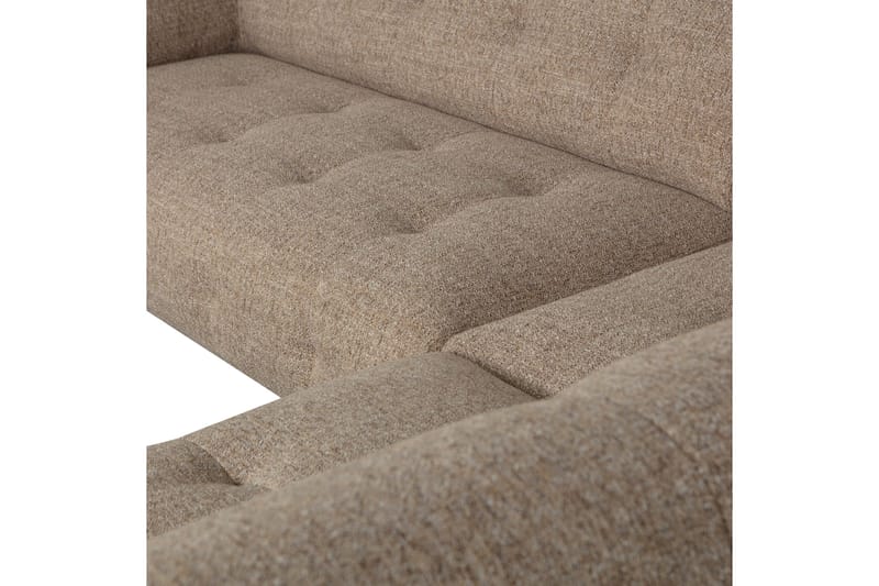 Ranta Soffa med Schäslong 3-sits - Brun - Möbler - Soffa - Divansoffor & schäslongsoffa - 3 sits soffa med divan
