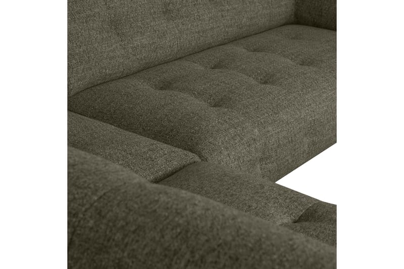 Ranta Soffa med Schäslong 3-sits - Grönmelange - Möbler - Soffa - Divansoffor & schäslongsoffa - 3 sits soffa med divan