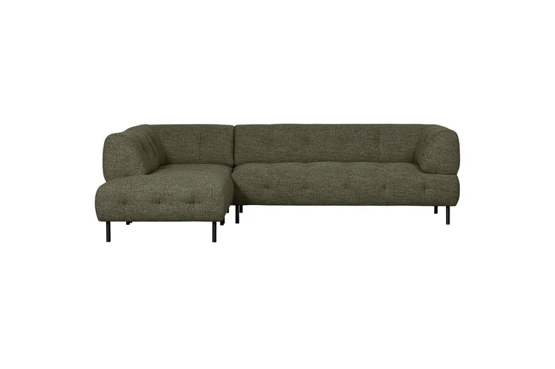 Ranta Soffa med Schäslong 3-sits - Grönmelange - Möbler - Soffa - Divansoffor & schäslongsoffa - 3 sits soffa med divan