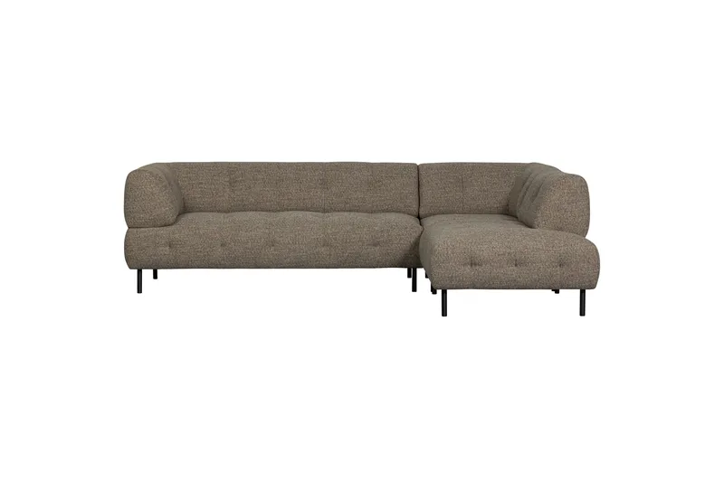 Ranta Soffa med Schäslong 3-sits - Mörkbrun - Möbler - Soffa - Divansoffor & schäslongsoffa - 3 sits soffa med divan