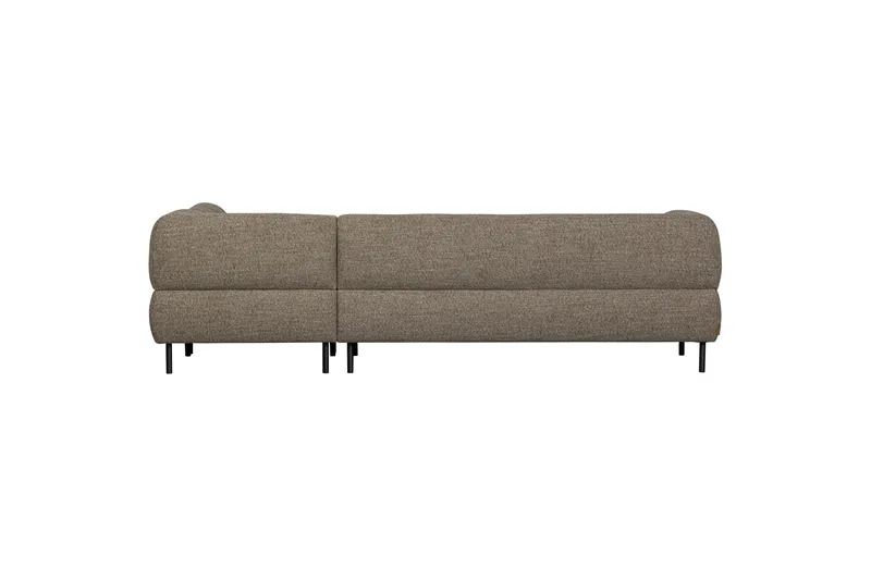 Ranta Soffa med Schäslong 3-sits - Mörkbrun - Möbler - Soffa - Divansoffor & schäslongsoffa - 3 sits soffa med divan