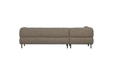 Ranta Soffa med Schäslong 3-sits - Mörkbrun - Möbler - Soffa - Divansoffor & schäslongsoffa