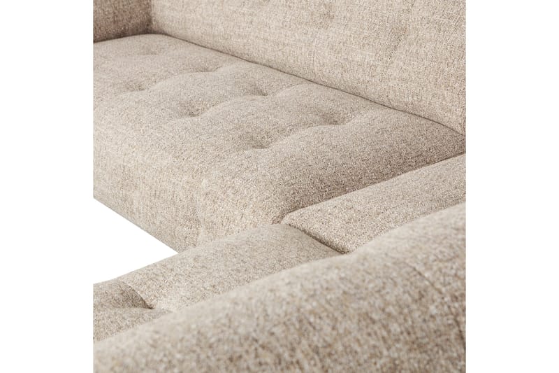 Ranta Soffa med Schäslong 3-sits - Naturmelange - Möbler - Soffa - Divansoffor & schäslongsoffa - 3 sits soffa med divan