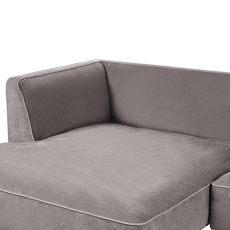 3-sits soffa Sater Högervänd - Taupe - Möbler - Soffa - Divansoffor & schäslongsoffa