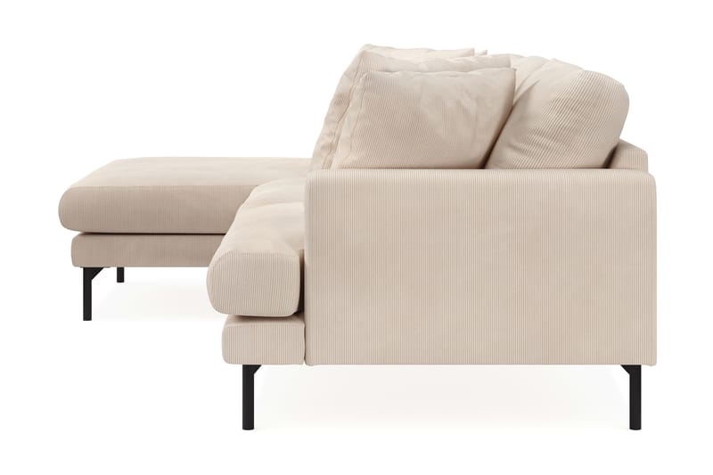 Menard 4-sits Divansoffa - Beige - Divansoffor & schäslongsoffa - 4 sits soffa med divan