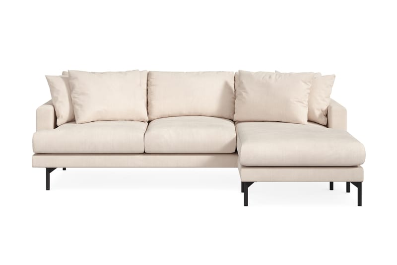 Menard 4-sits Divansoffa - Beige - Divansoffor & schäslongsoffa - 4 sits soffa med divan