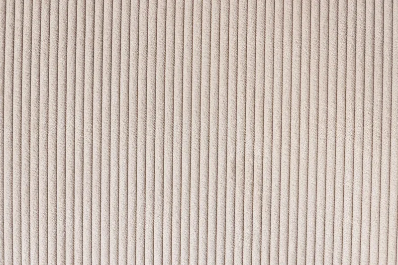 Menard 4-sits Högervänd L-formad Schäslongsoffa + Fotpall i Manchester - Beige - Möbler - Soffa - Divansoffor & schäslongsoffa - 4 sits soffa med divan