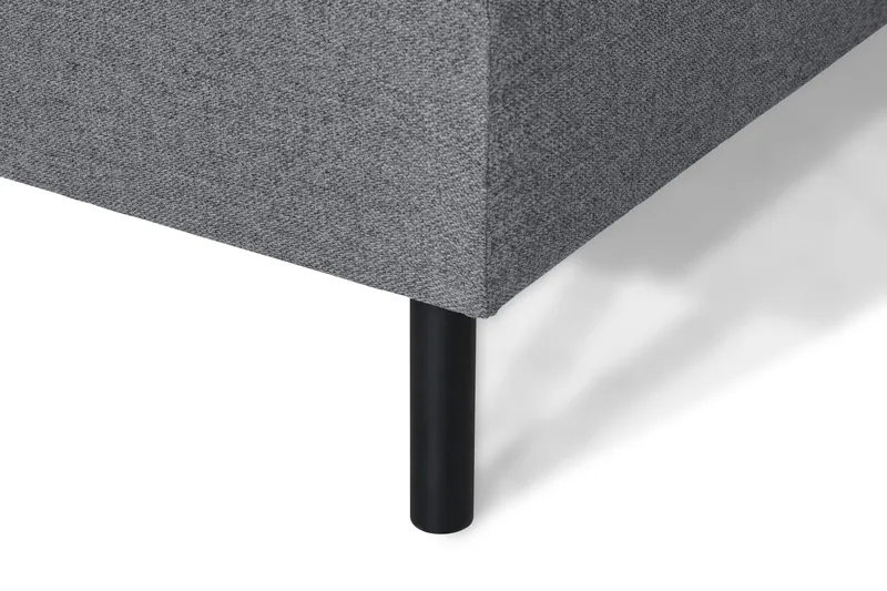 Peppe 4-sits Vänstervänd L-formad Schäslongsoffa i Tyg - Ljusgrå - Möbler - Soffa - Divansoffor & schäslongsoffa - 4 sits soffa med divan