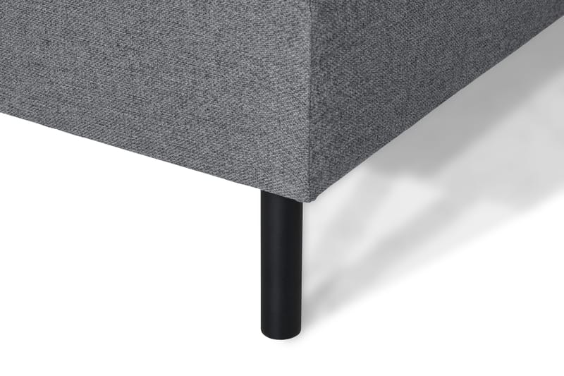 Peppe 4-sits Vänstervänd L-formad Schäslongsoffa i Tyg - Ljusgrå - Möbler - Soffa - Divansoffor & schäslongsoffa - 4 sits soffa med divan