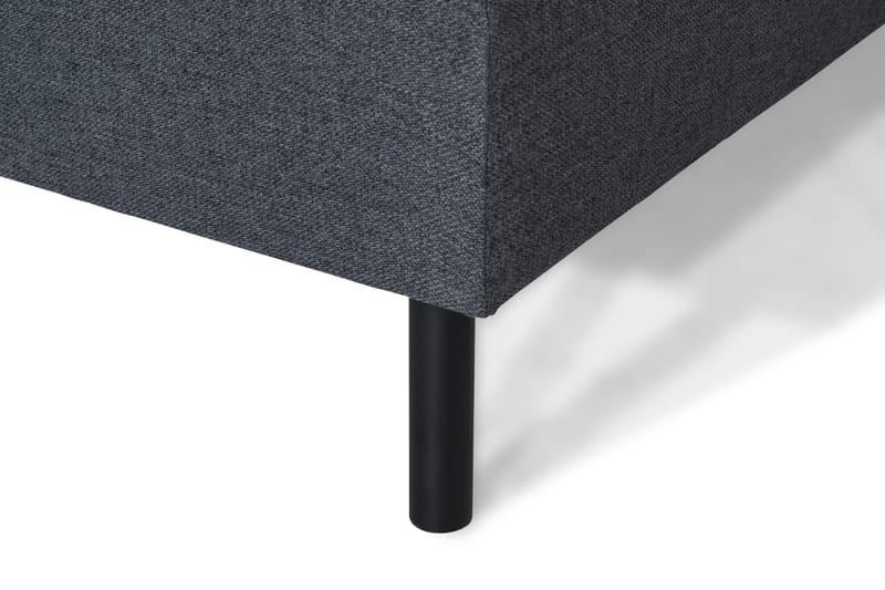 Peppe 4-sits Vänstervänd L-formad Schäslongsoffa i Tyg - Mörkgrå - Möbler - Soffa - Divansoffor & schäslongsoffa - 4 sits soffa med divan