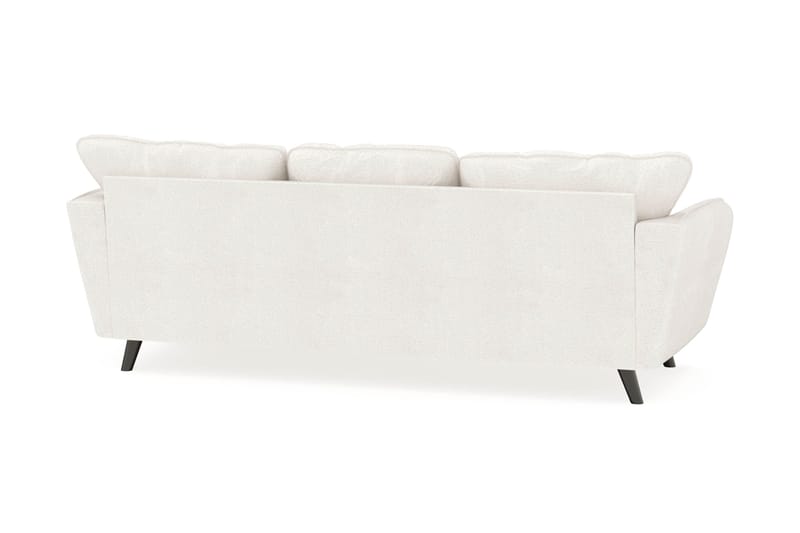 Trend Lyx 3-sits Divansoffa Höger - Vit|Bouclé - Möbler - Soffa - Divansoffor & schäslongsoffa - 4 sits soffa med divan