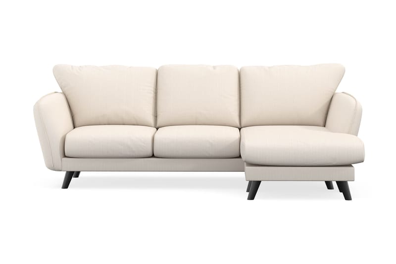 Trend Lyx 3-sits Högervänd L-formad Divansoffa i Manchester - Beige - Möbler - Soffa - Divansoffor & schäslongsoffa
