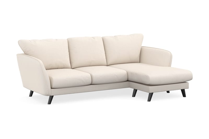Trend Lyx 3-sits Högervänd L-formad Divansoffa i Manchester - Beige - Möbler - Soffa - Divansoffor & schäslongsoffa - 4 sits soffa med divan
