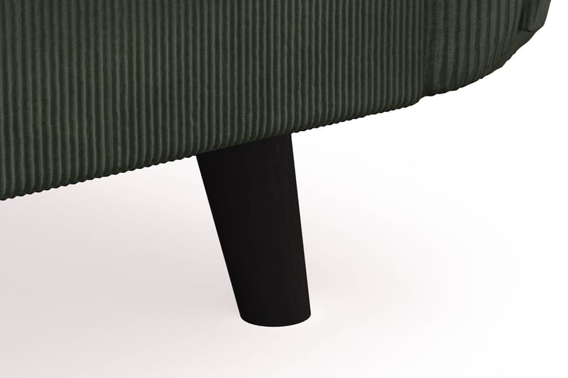 Trend Lyx 3-sits Högervänd L-formad Divansoffa i Manchester - Mörkgrön - Möbler - Soffa - Divansoffor & schäslongsoffa