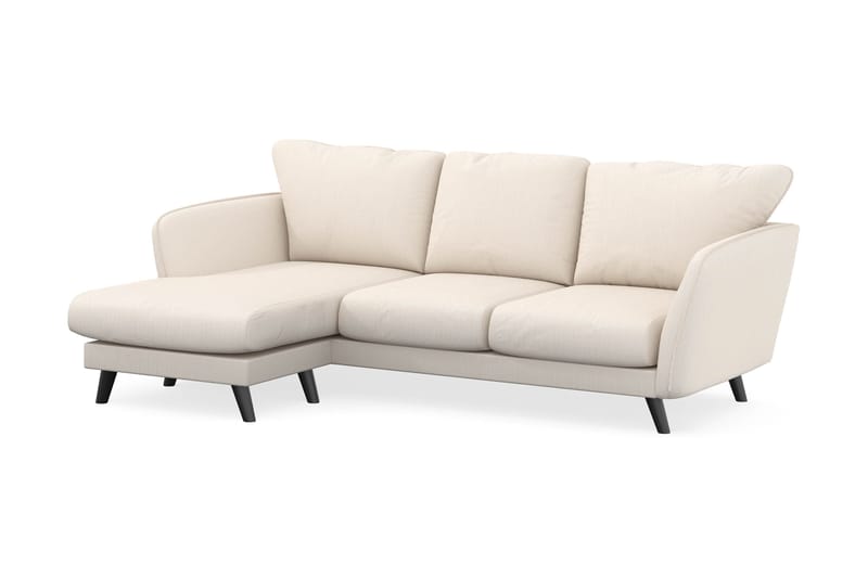 Trend Lyx 3-sits Vänstervänd L-formad Divansoffa i Manchester - Beige - Möbler - Soffa - Divansoffor & schäslongsoffa - 4 sits soffa med divan