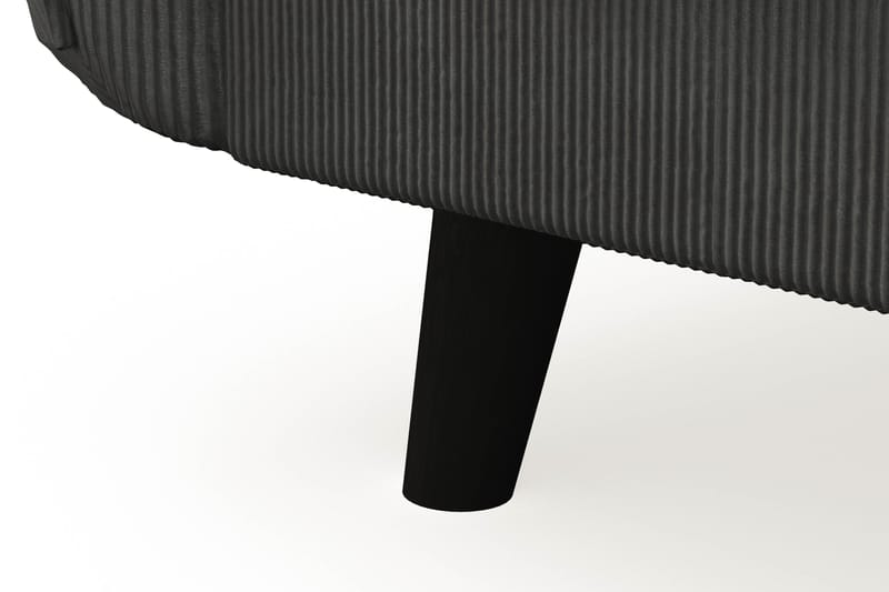 Trend Lyx 3-sits Vänstervänd L-formad Divansoffa i Manchester - Mörkgrå - Möbler - Soffa - Divansoffor & schäslongsoffa