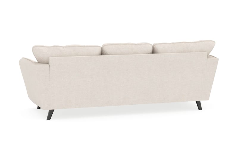 Trend Lyx 3-sits Vänstervänd L-formad Divansoffa i Tyg - Beige - Möbler - Soffa - Divansoffor & schäslongsoffa