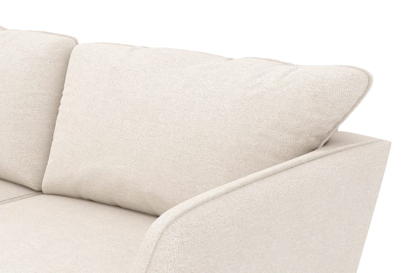 Trend Lyx 3-sits Vänstervänd L-formad Divansoffa i Tyg - Beige - Möbler - Soffa - Divansoffor & schäslongsoffa