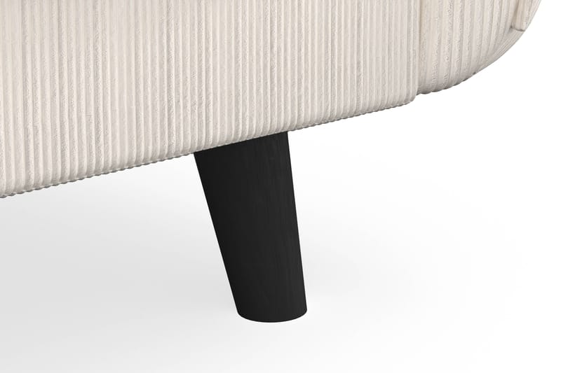Trend Lyx 4-sits Högervänd L-formad Schäslongsoffa i Manchester - Beige - Möbler - Soffa - Divansoffor & schäslongsoffa