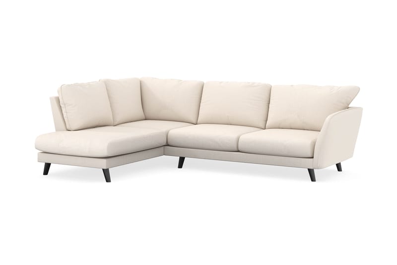 Trend Lyx 4-sits Vänstervänd L-formad Schäslongsoffa i Manchester - Beige - Möbler - Soffa - Divansoffor & schäslongsoffa