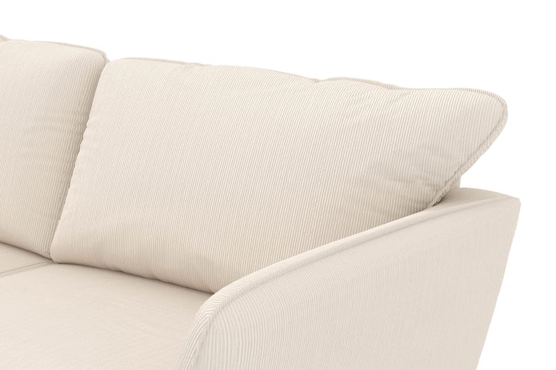 Trend Lyx 4-sits Vänstervänd L-formad Schäslongsoffa i Manchester - Beige - Möbler - Soffa - Divansoffor & schäslongsoffa