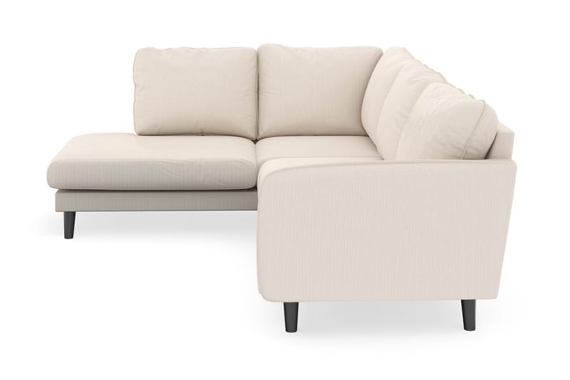 Trend Lyx 4-sits Vänstervänd L-formad Schäslongsoffa i Manchester - Beige - Möbler - Soffa - Divansoffor & schäslongsoffa - 4 sits soffa med divan