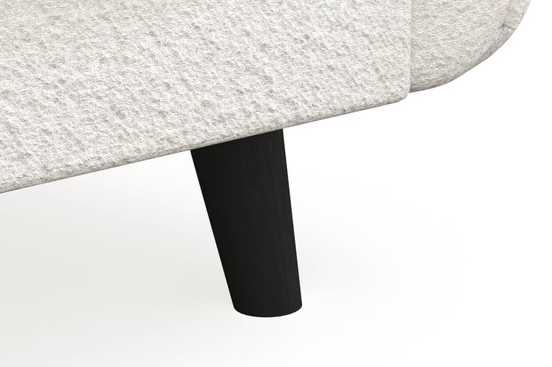 Trend Lyx Schäslongsoffa Höger - Vit|Bouclé - Möbler - Soffa - Divansoffor & schäslongsoffa
