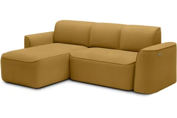 Ume 4-sits Soffa med Divan - Gul - Möbler - Soffa - Divansoffor & schäslongsoffa - 4 sits soffa med divan