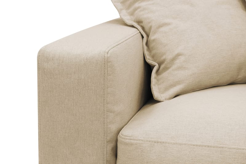 Valencia Extra Djup 4-sits Soffa med Schäslong Höger - Beige - Möbler - Soffa - Divansoffor & schäslongsoffa - 4 sits soffa med divan