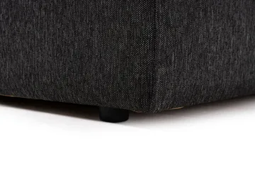 Abbas 4-sits Soffa med Divan - Antracit - Möbler - Soffa - Divansoffor & schäslongsoffa