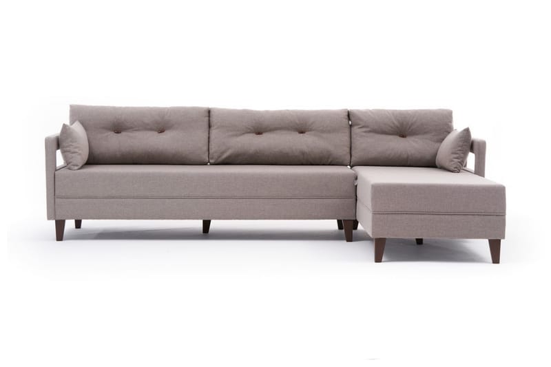 Angola Soffa m. Divan 4-sits - Cream - Divansoffor & schäslongsoffa - 4 sits soffa med divan