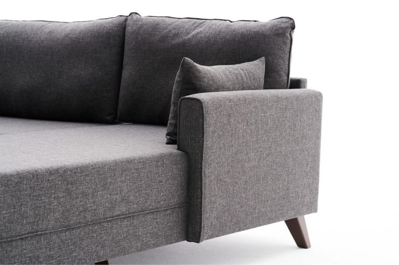 Antigua Divansoffa Höger - Antracit/Brun - Möbler - Soffa - Divansoffor & schäslongsoffa